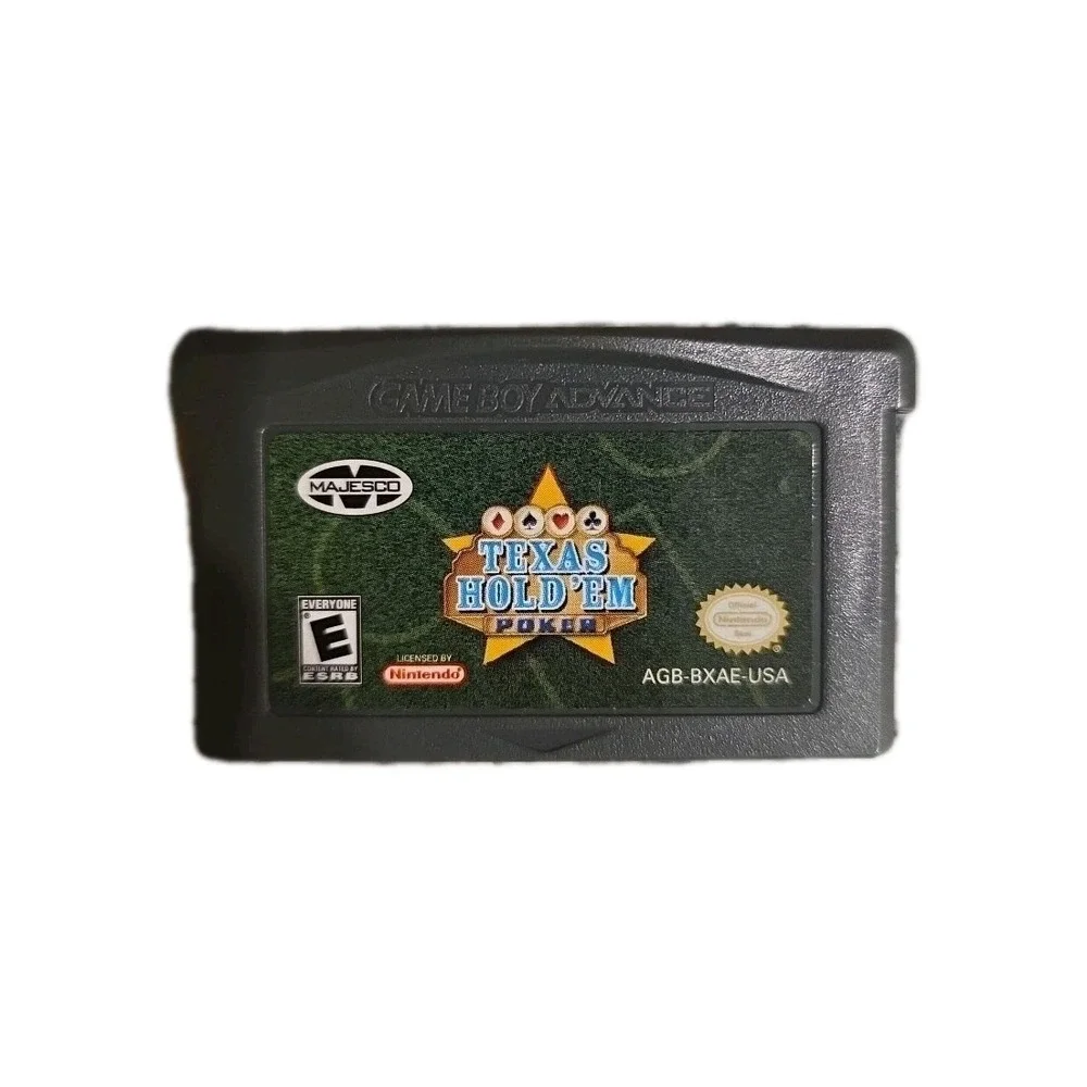 Lot Of 7 Game Boy Advance TX HOLDEMS SPY PAC-MAN RUGRATS MADAGASCAR NAMCO ARCADE